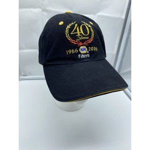 Napa Auto Parts Filters 40 Years 1966-2006 Hat NWOT Black Strap-back Cap